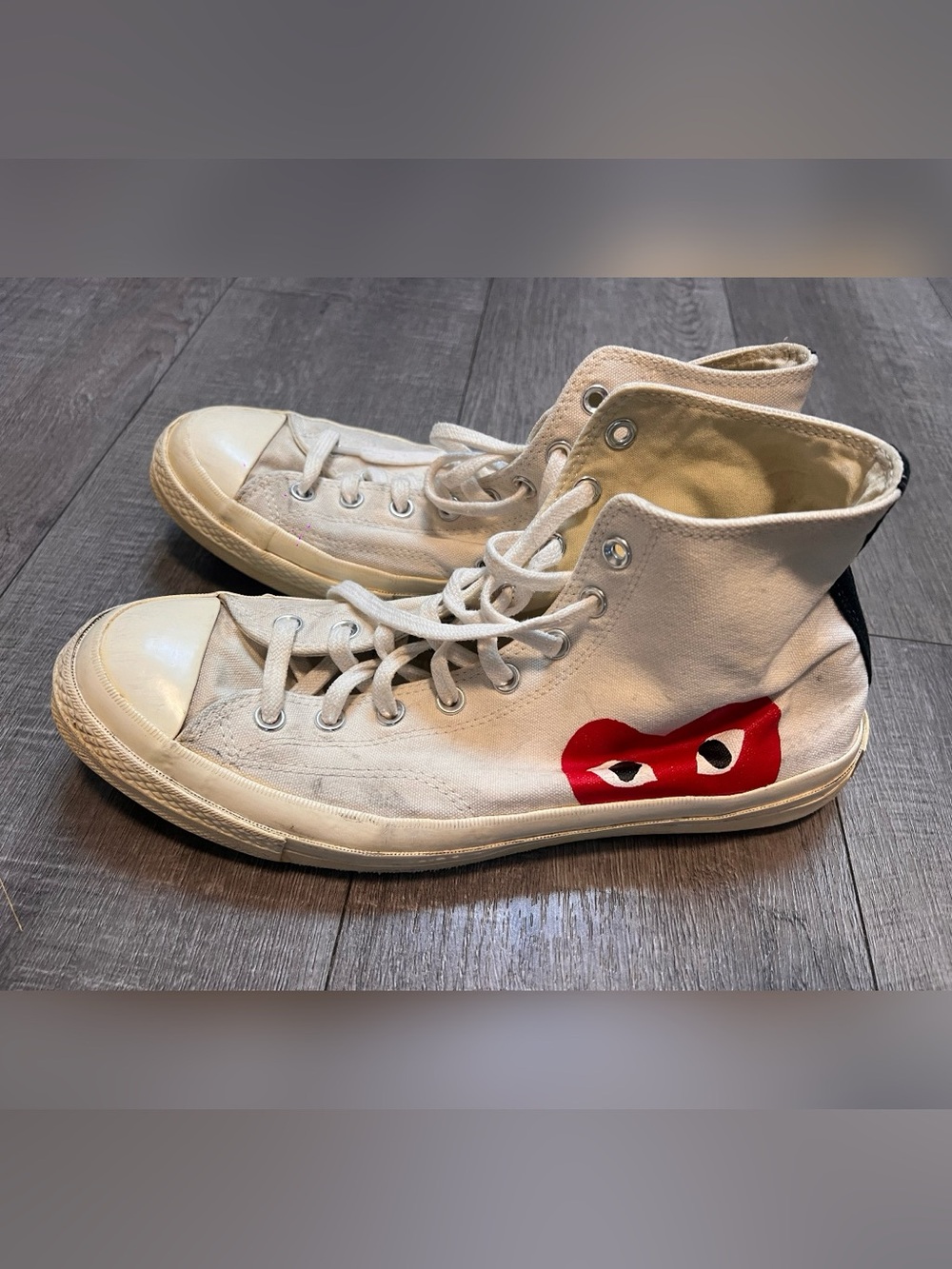 COMME DES GARCONS
Men's Converse All Star Chuck Taylor '70 High-Top Sneakers 12